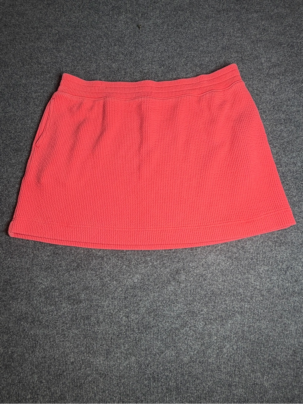 aerie Coral Knit Mini Skirt